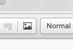 Bild-Icon in der Editor-Toolbar