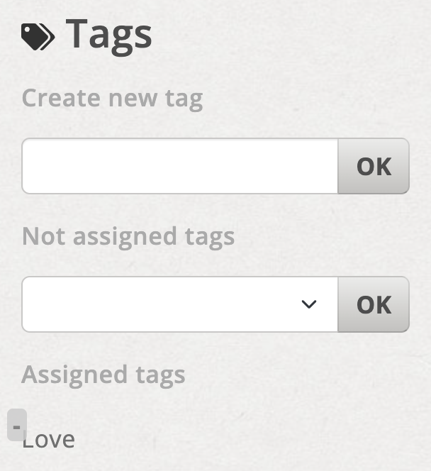 Remove a tag from an entry's list