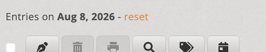 Datumssuche mit Reset zurücksetzen